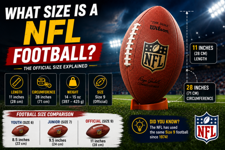 what size is a nfl football